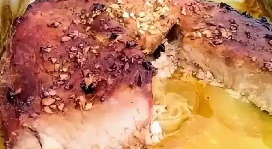 carne de porco macia e suculenta